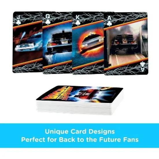 Aquarius Puzzles Back To The Future Playing Cards image {2}