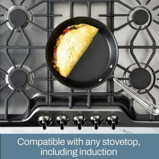 All-Clad D3 3-Ply Stainless Steel Non Stick Cookware Set 10 Piece image {4}