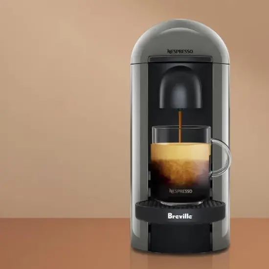 Nespresso Vertuo Plus Coffee and Espresso Maker by Breville Gray image {3}