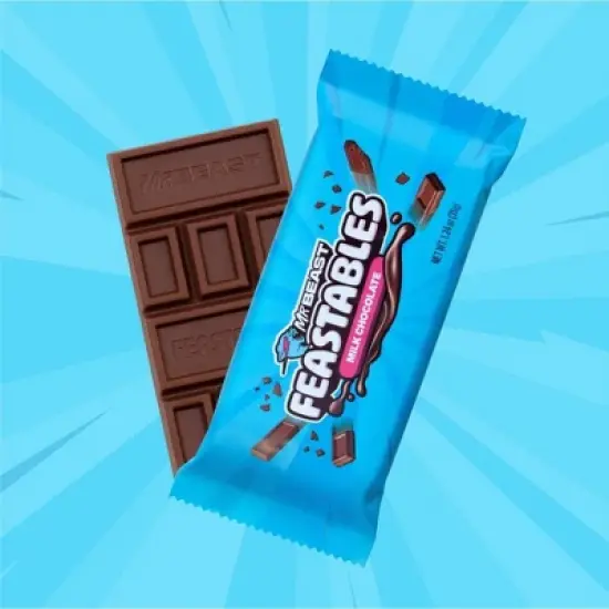 Feastables MrBeast Bar Milk Chocolate Candy 35g image {2}