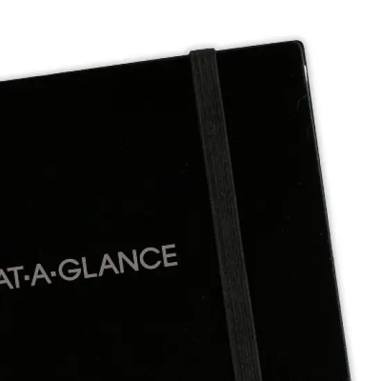 AT-A-GLANCE Plan. Write. Remember. 8.5" x 11" Daily Planner Poly Cover Black/Orange (70-6209-05-26) image {6}