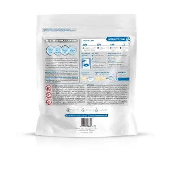 Method Free + Clear Laundry Detergent Packs - 42ct/21.8oz image {1}