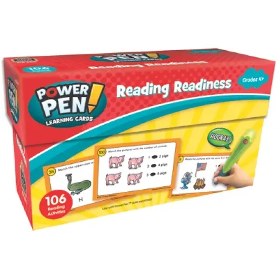 Teacher Created Resources Power Pen Learning Cards: Reading Readiness image {1}