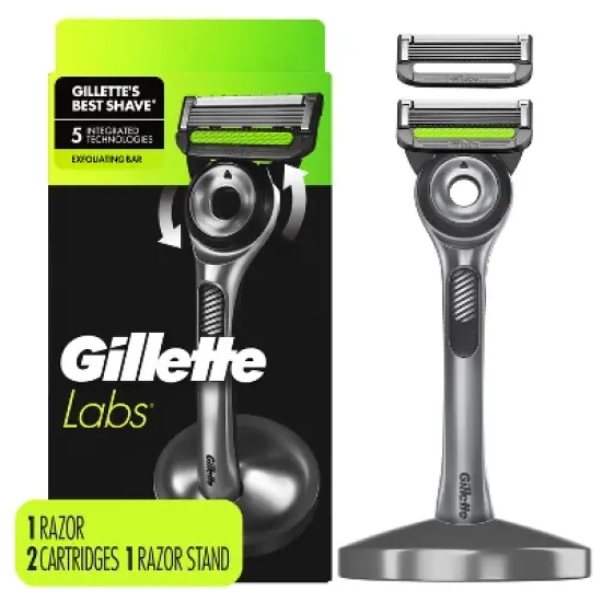 Gillette Labs Value Pack - Razor Handle Blade Refills & Stand image {10}