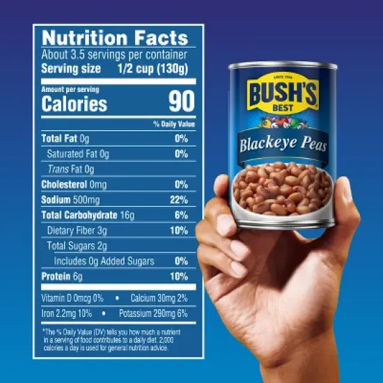 Bush's Blackeye Peas - 15.8oz image {1}
