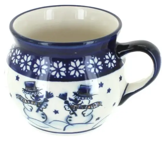 Blue Rose Polish Pottery 910 Zaklady Bell Shaped Mug image {6}