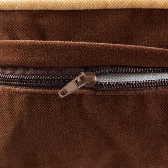 Kensington Garden Buster Rectangle Pillow Dog Bed - Cocoa image {4}