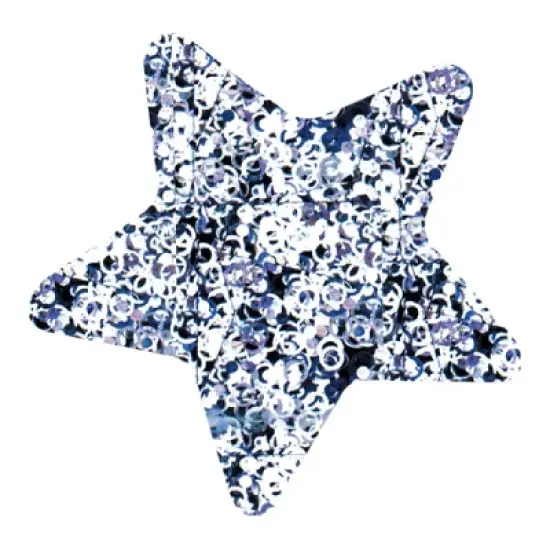 Glitter Stat Strip - Glitter Stars and Strips - Kids Adhesive Bandages, 3 in. x 3/4 in., 100 Count, 1 Pack image {2}