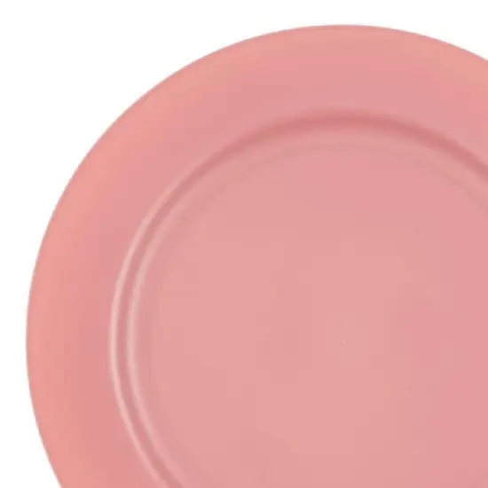 Smarty Had A Party 7.5" Fuchsia Plastic Appetizer Plates - 120 pcs image {9}