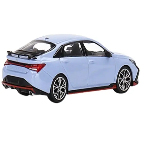 Hyundai Elantra N Performance Blue Limited Edition to 1440 pieces Worldwide 1/64 Diecast Model Car by True Scale Miniatures image {2}