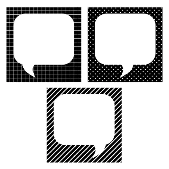 Creative Teaching Press&reg; Quote Cards 6 Inch Designer Cut-Outs, 36 Per Pack, 3 Packs image {1}