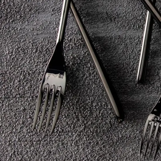 20pc Stainless Steel Dragonfly Silverware Set - Fortessa Tableware Solutions image {3}