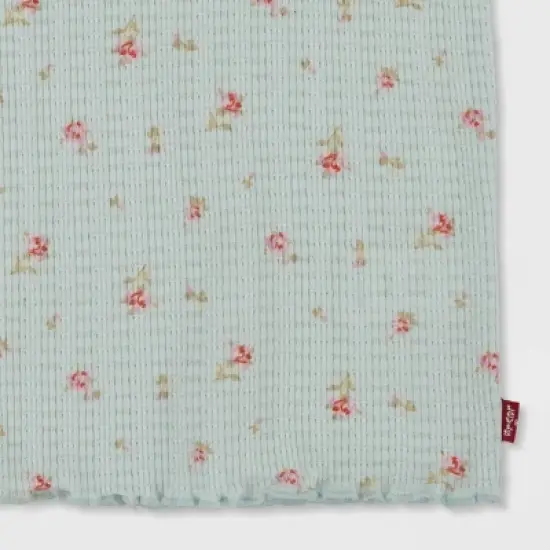 Levi's&reg; Girls' Ruffle Hem Short Sleeve T-Shirt - Blue image {3}