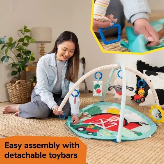Baby Einstein Happy Harvest Touch & Feel Activity Gym image {5}