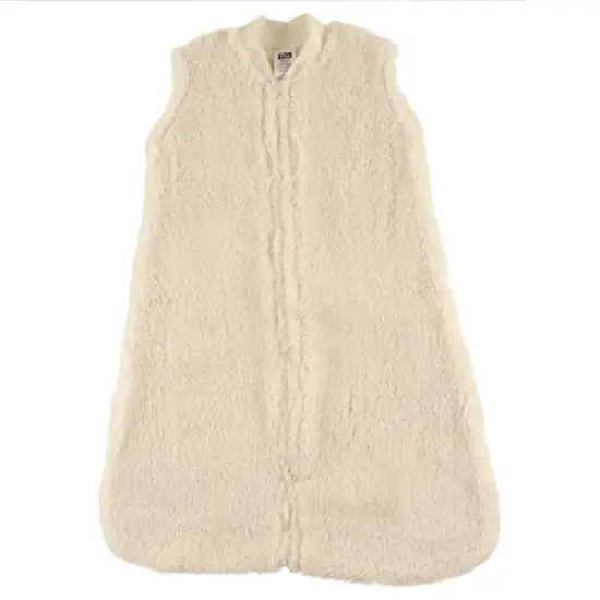 Hudson Baby Infant Plush Sleeping Bag, Sack, Blanket, Cream Faux Shearling image {1}