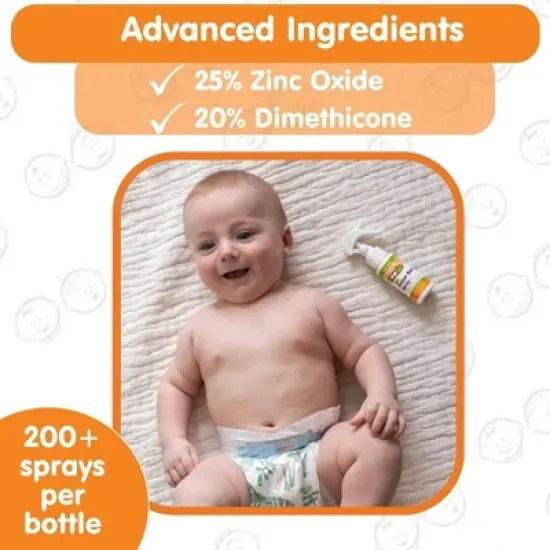 Boogie Wipes Diaper Rash Spray - 1.7 fl oz image {5}