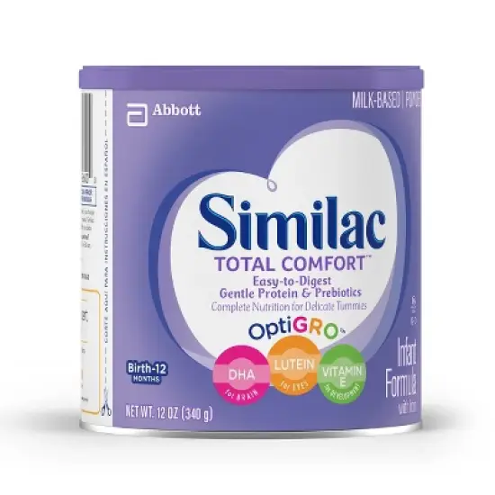 Similac Total Comfort Powder Infant Formula - 12.6oz image {6}