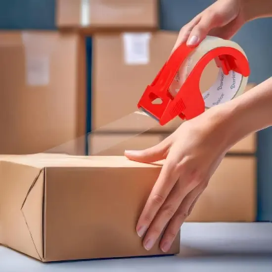 Darice Packing Tape with Dispenser, Heavy-Duty 2 Pack Packaging Tape image {4}