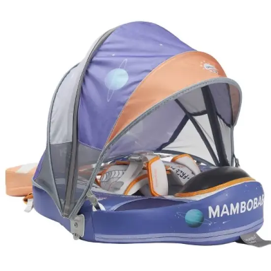 Mambobaby Innovative Explorer Baby Pool Float with Canopy image {8}