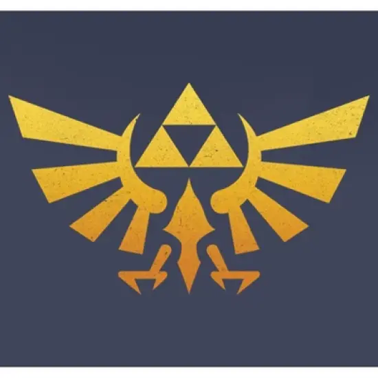 Boy's Nintendo Legend of Zelda Triforce Fade T-Shirt image {1}