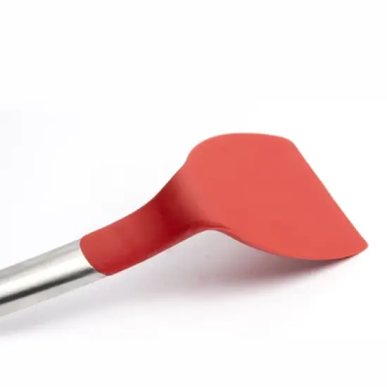 Cuisipro Silicone & Stainless Steel Wok Turner, Red image {2}