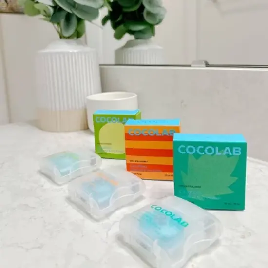 Cocolab Cocofloss Refillables Woven Expanding Dental Floss - Multi-Flavor - 33yd/3pk image {10}