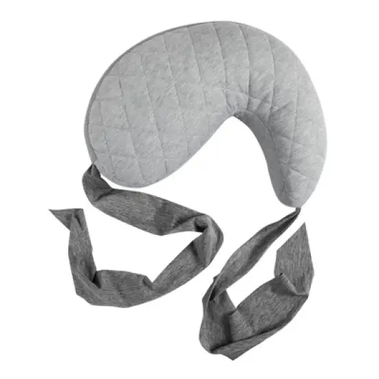 Boppy Anywhere Support Nursing Pillow - Soft Gray Heathered image {6}