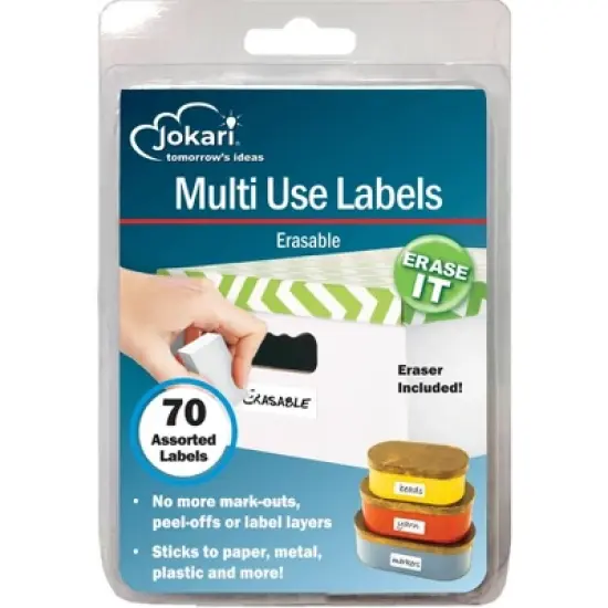Jokari Erasable Multiuse Labels Refills - The Ultimate Solution for Organizing Your Home image {4}
