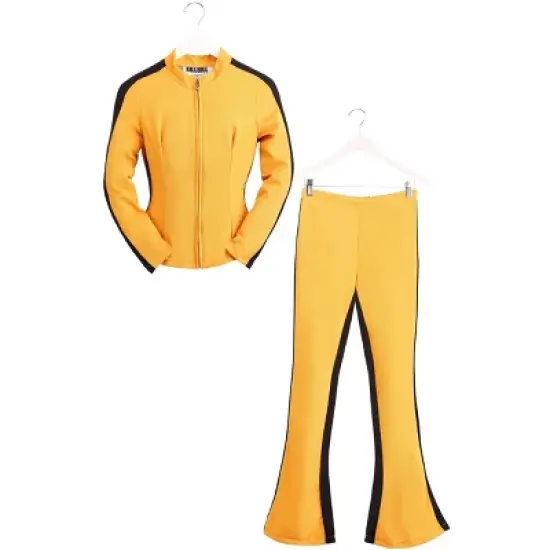 HalloweenCostumes.com Women's Plus Size Kill Bill Beatrix Kiddo Halloween Costume | Kill Bill Costumes image {4}