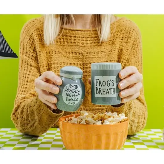 Silver Buffalo Disney The Nightmare Before Christmas Sally Jars Salt and Pepper Shaker Set | 3H x 2.25W x 2.25L Inches image {4}