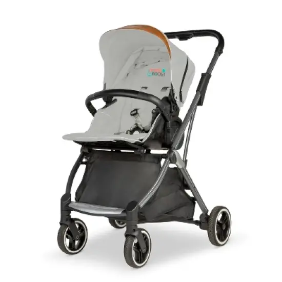 Romp & Roost LUXE Hatch 3-in-1 Travel Bassinet and Lounger - Gray image {3}