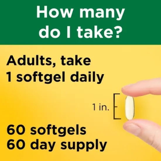 Nature Made Vitamin E 1000 IU (450 mg) dl-Alpha Softgels image {6}