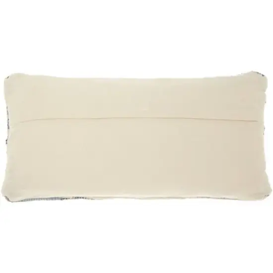 Life Styles Woven Throw Pillow Denim - Mina Victory image {1}