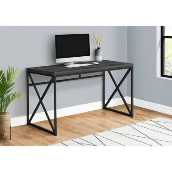 Monarch Specialties Computer Desk, Contemporary Home & Office Desk, Scratch-Resistant, 48&rdquo; L image {8}