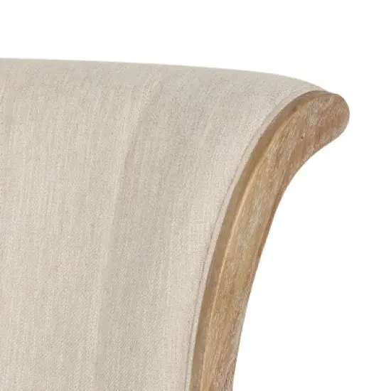 Coulee Contemporary Fabric Upholstered Roll Back Swivel Office Chair - Christopher Knight Home image {7}