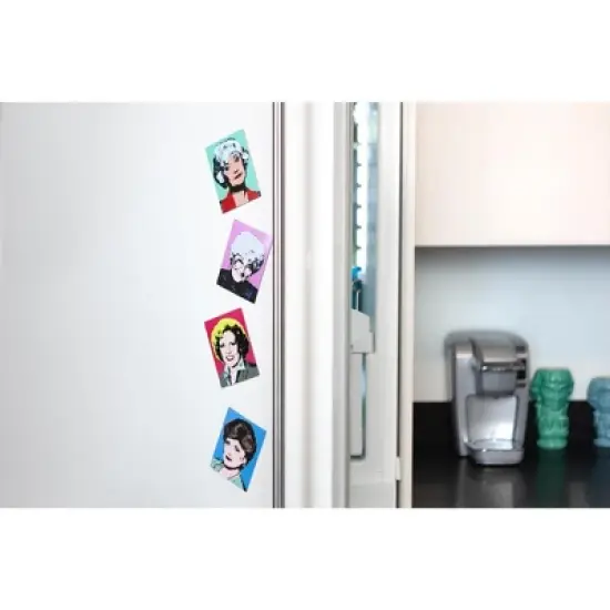 Just Funky The Golden Girls Collectible Warhol Art Style 4-Magnet Set | 4-Inch Tall Magnets image {5}