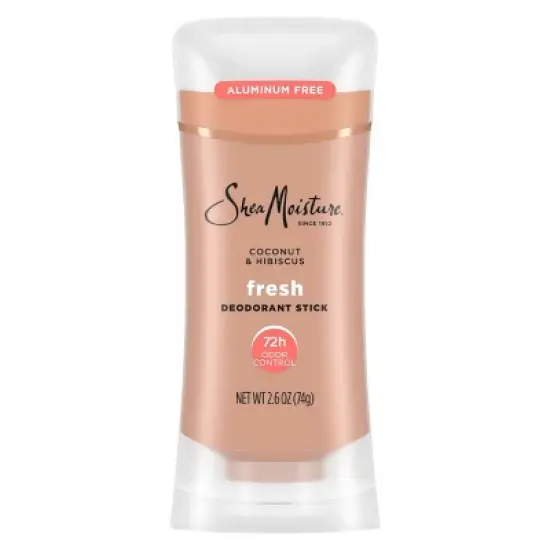 SheaMoisture Solid Deodorant Stick - Fresh Coconut & Hibiscus - Aluminum-Free 2.6oz image {9}