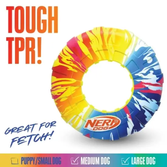NERF TPR Color Blast Flyer Dog Toys image {4}