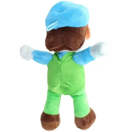 Chucks Toys Super Mario 8.5 Inch Character Plush | Ice Luigi image {2}
