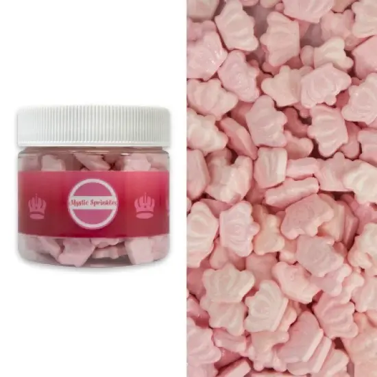 Mystic Sprinkles Candy Shapes Pink Crowns image {3}