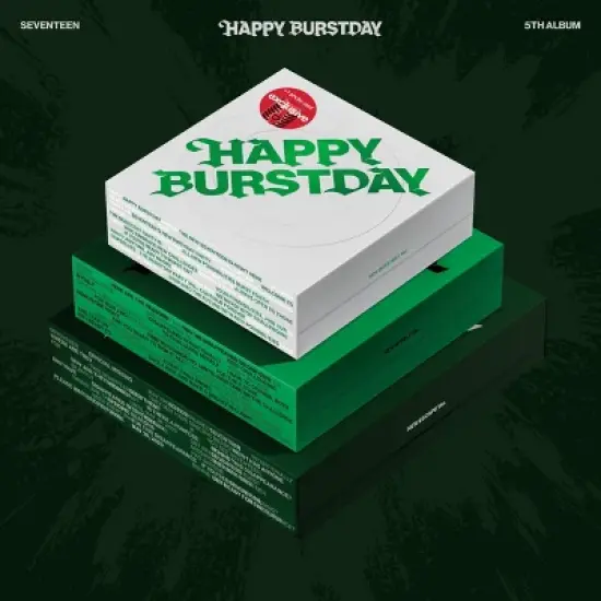 SEVENTEEN 5th Studio Album 'HAPPY BURSTDAY' (Target Exclusive, CD) image {4}