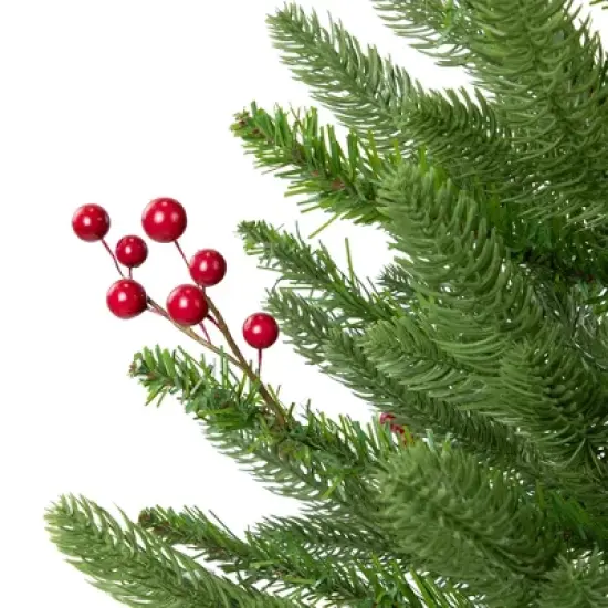 Northlight Real Touch&trade;️ Potted Sarasota Pine Artificial Mini Christmas Tree - 24" - Unlit image {3}