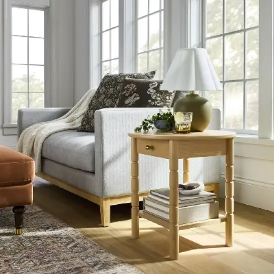 Scallop Pleated Lamp Shade White - Threshold&trade; designed with Studio McGee image {2}