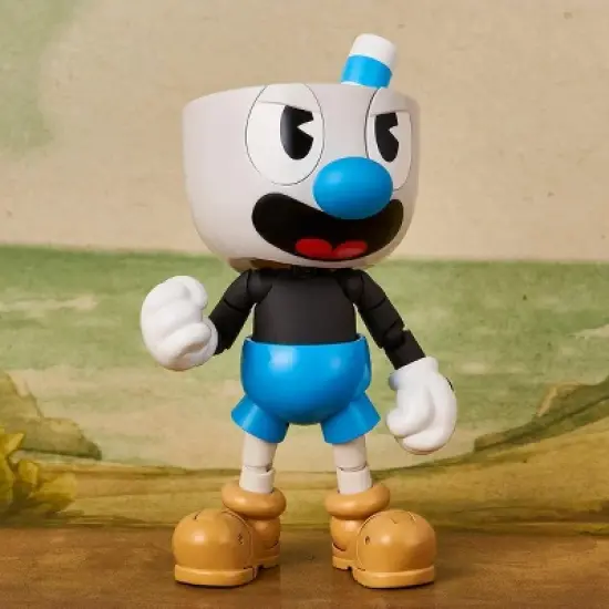 1000toys Inc Cuphead Mugman 5.3 Inch Action Figure image {3}