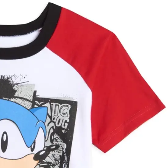 SEGA Sonic the Hedgehog T-Shirt French Terry Shorts Set image {4}