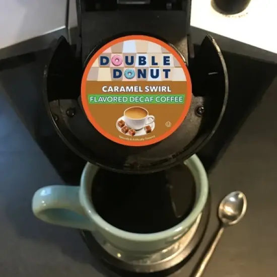 Decaf Caramel Swirl Flavored Coffee Pods image {2}