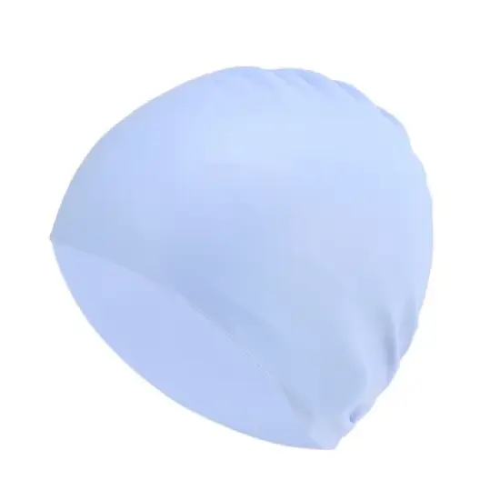 Unique Bargains Silicone Waterproof Solid Swim Cap 1 Pc image {8}