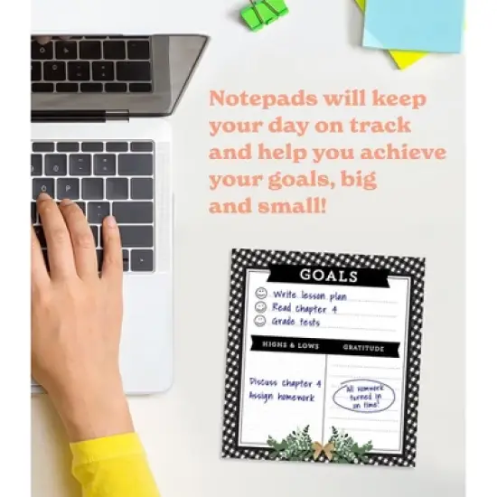 Carson Dellosa Education Farmhouse Notepad Set, Set of 4 image {2}