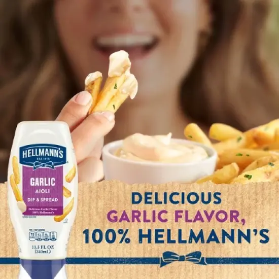 Hellmann's Garlic Aioli - 11.5 fl oz image {5}
