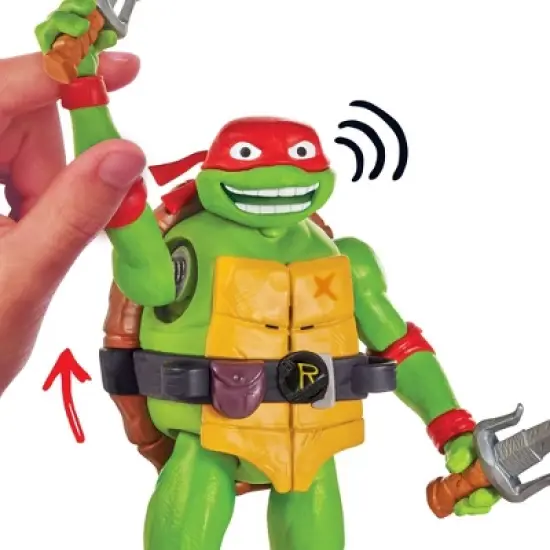 Teenage Mutant Ninja Turtles: Mutant Mayhem Ninja Shouts Raphael Action Figure image {2}